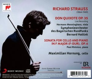 Produktbild: Don Quixote & Cellosonate op.6