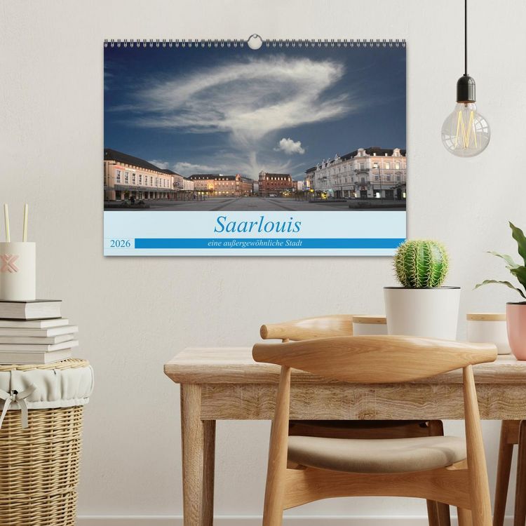 Produktbild: Saarlouis eine au&szlig;ergew&ouml;hnliche Stadt (Wandkalender 2026 DIN A3 quer), CALVENDO Monatskalender