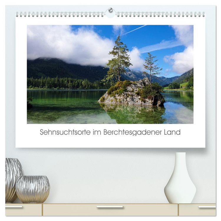 Produktbild: Sehnsuchtsorte im Berchtesgadener Land (hochwertiger Premium Wandkalender 2026 DIN A2 quer), Kunstdruck in Hochglanz