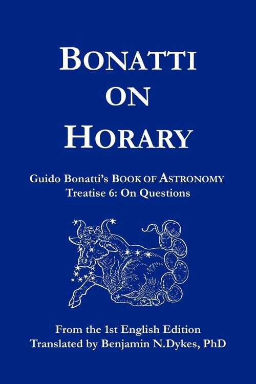Produktbild: Bonatti on Horary