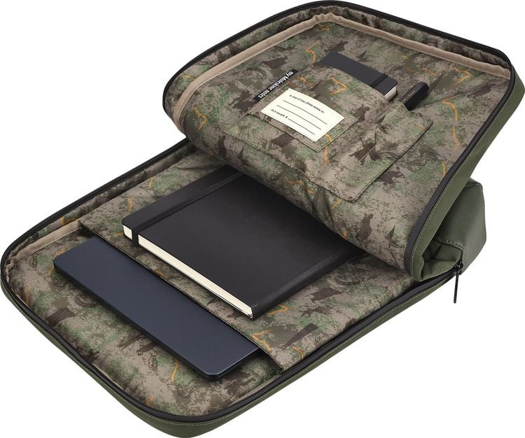 Produktbild: Moleskine Der Herr der Ringe Metro Backpack Slim, Moosgr&uuml;n