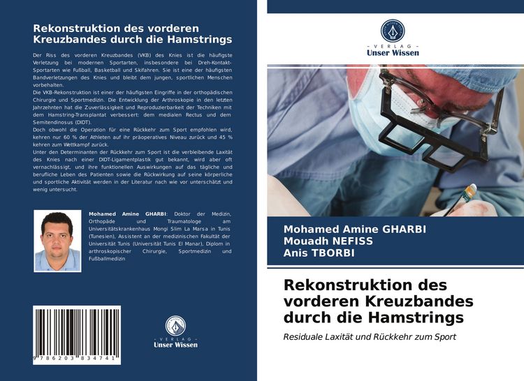 Produktbild: Rekonstruktion des vorderen Kreuzbandes durch die Hamstrings