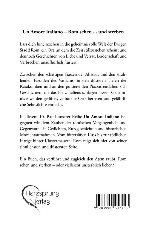 Produktbild: Rom sehen ... und sterben - Un Amore Italiano