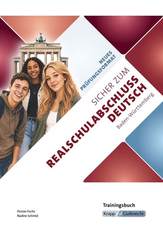 Produktbild: Sicher zum Realschulabschluss Deutsch Baden-W&uuml;rttemberg neues Pr&uuml;fungsformat 2027