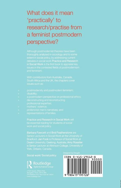 Produktbild: Practice and Research in Social Work