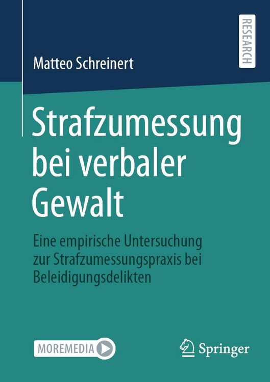 Produktbild: Strafzumessung bei verbaler Gewalt