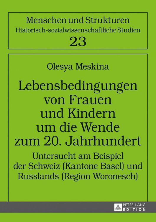 Produktbild: Lebensbedingungen von Frauen und Kindern um die Wende zum 20. Jahrhundert
