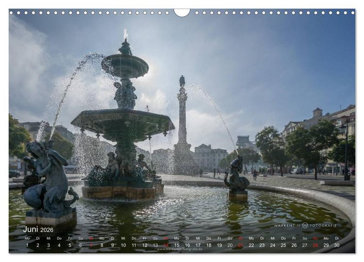 Produktbild: Zauberhaftes Lissabon (Wandkalender 2026 DIN A3 quer), CALVENDO Monatskalender