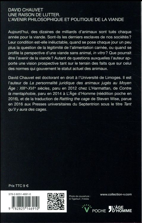 Produktbild: Une raison de lutter : l'avenir philosophique et politique de la