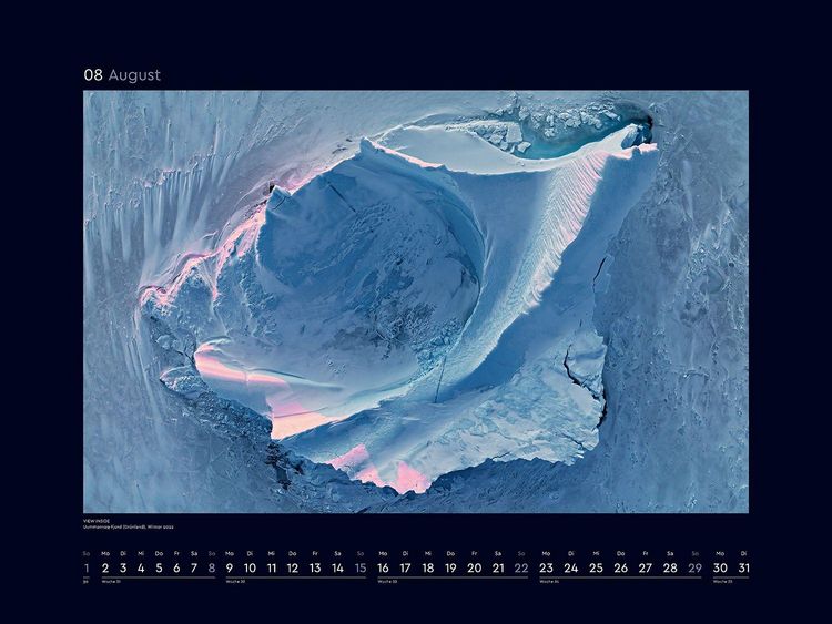 Produktbild: Eiswelten - KUNTH Wandkalender 2027