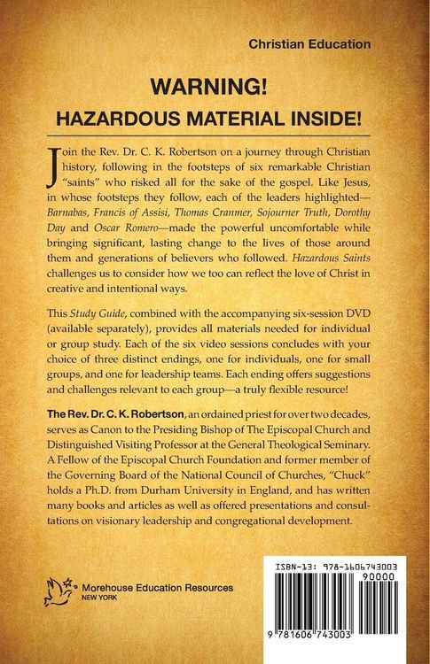 Produktbild: Hazardous Saints [Study Guide]