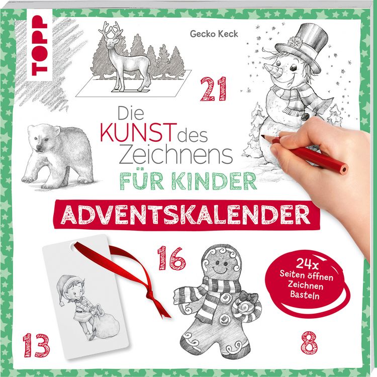 Produktbild: Die Kunst des Zeichnens f&uuml;r Kinder Adventskalender