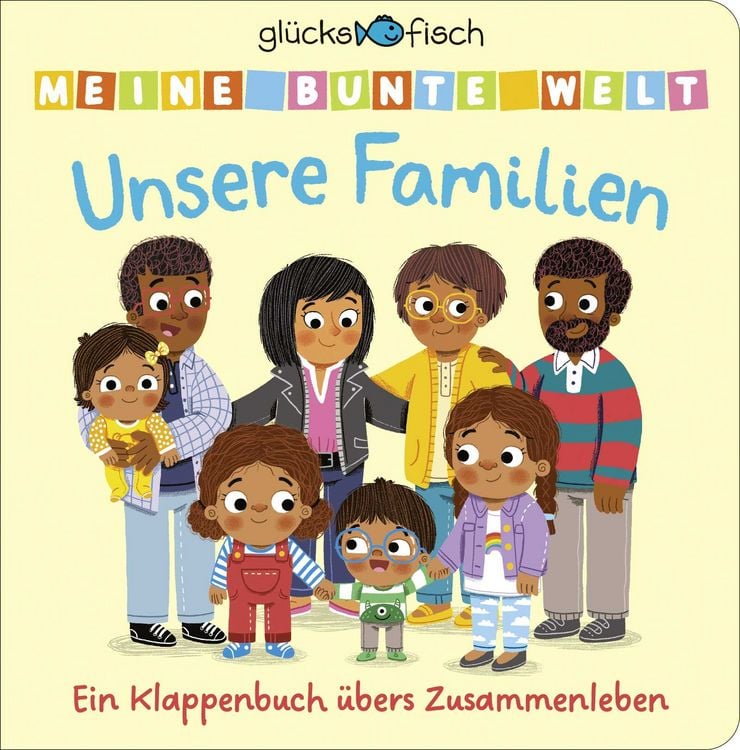 Produktbild: Gl&uuml;cksfisch: Meine bunte Welt: Unsere Familien