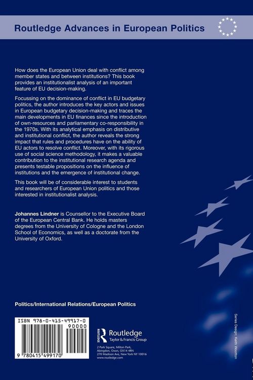 Produktbild: Conflict and Change in EU Budgetary Politics