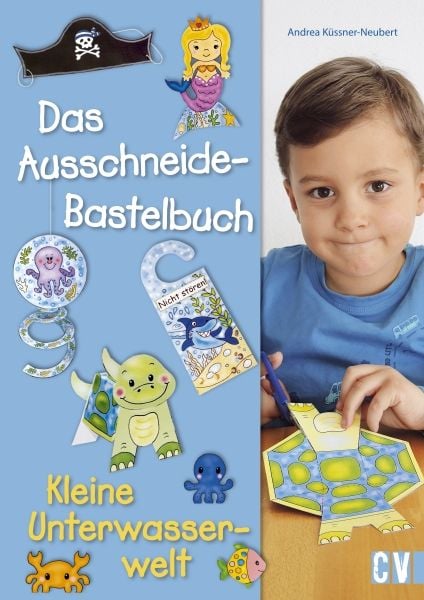 Produktbild: Das Ausschneide-Bastelbuch - Kleine Unterwasserwelt