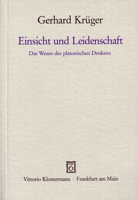 Produktbild: Einsicht und Leidenschaft