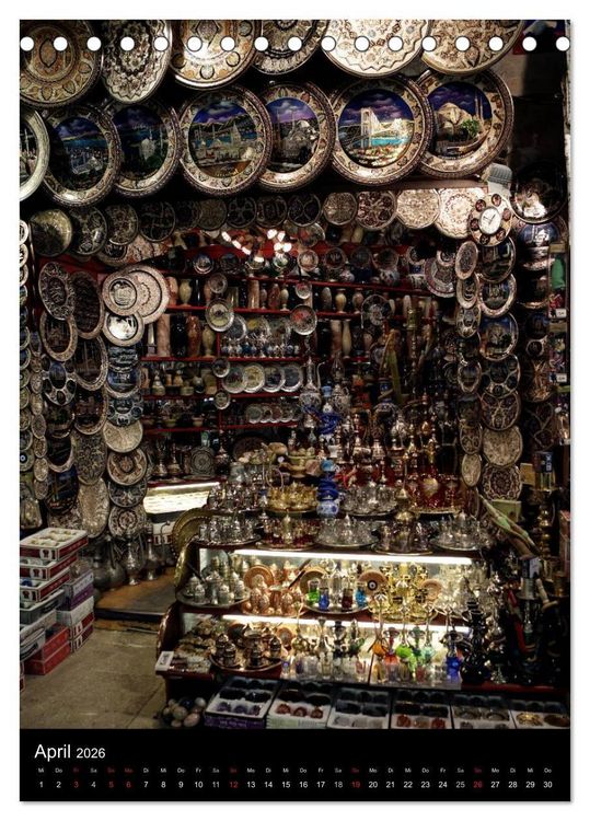 Produktbild: Istanbul, die Perle am Bosporus (Tischkalender 2026 DIN A5 hoch), CALVENDO Monatskalender