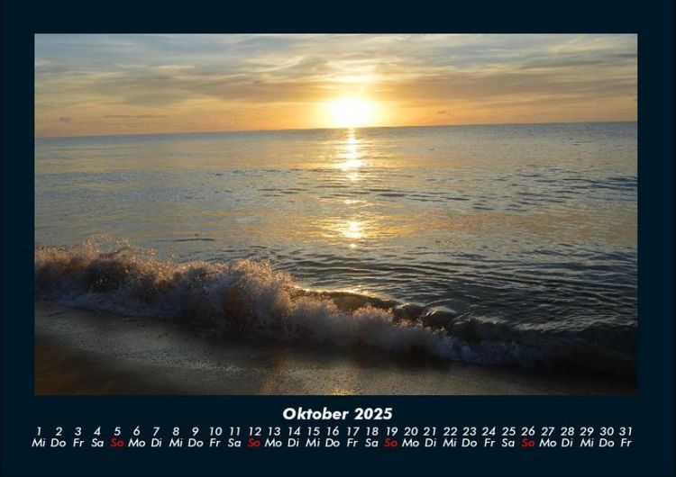 Produktbild: Sehnsucht nach Meer 2025 Fotokalender DIN A4
