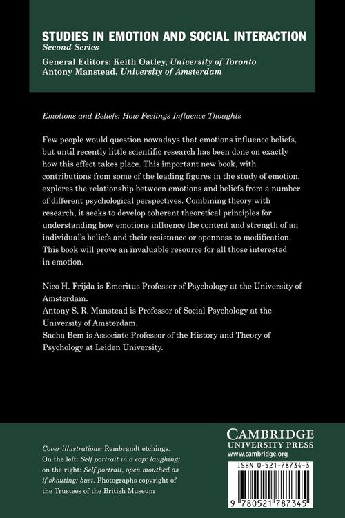 Produktbild: Emotions and Beliefs