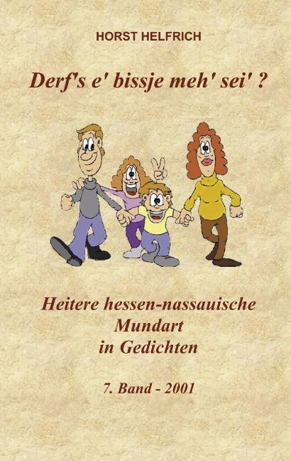 Produktbild: Derf's e'bissje meh'sei? Horst Helfrich