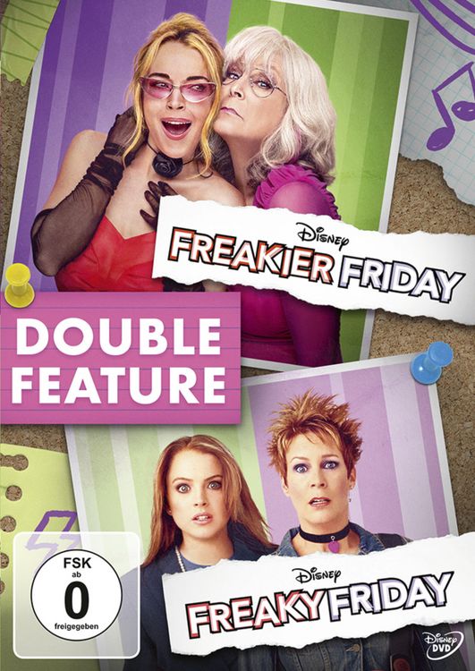 Produktbild: Freaky Friday + Freakier Friday - 2-Movie-Collection [2 DVDs]