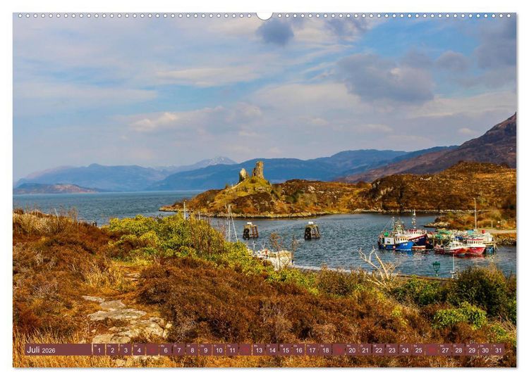 Produktbild: Mystisches Schottland (hochwertiger Premium Wandkalender 2026 DIN A2 quer), Kunstdruck in Hochglanz