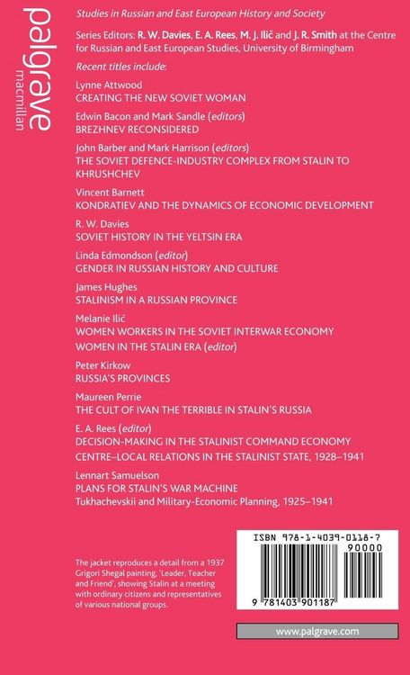 Produktbild: Centre-Local Relations in the Stalinist State, 1928-1941