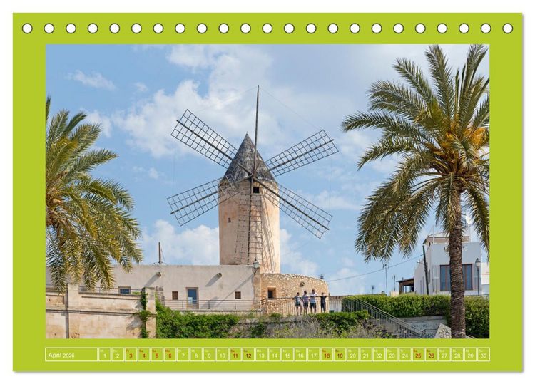 Produktbild: Vielf&auml;ltiges Mallorca (Tischkalender 2026 DIN A5 quer), CALVENDO Monatskalender