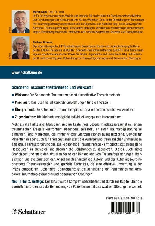 Produktbild: Schonende Traumatherapie