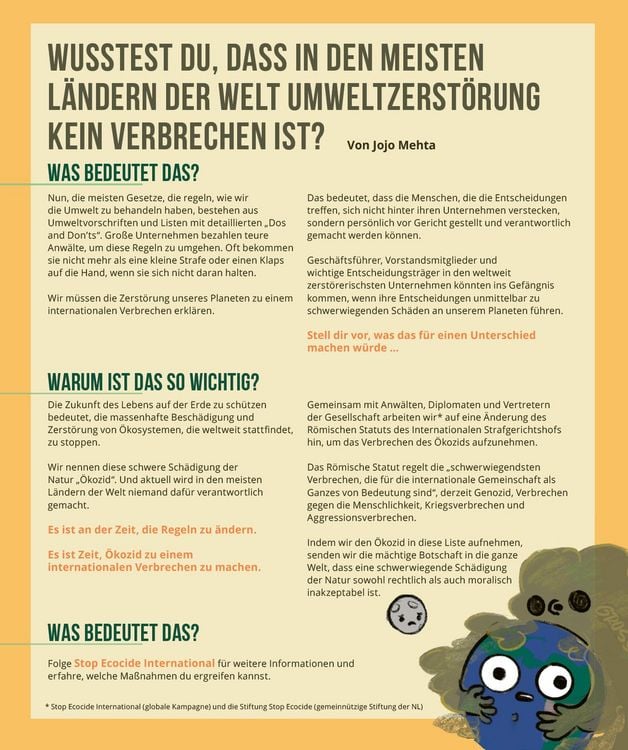 Produktbild: Der wichtigste Comic der Welt. Geschichten zur Rettung des Planeten