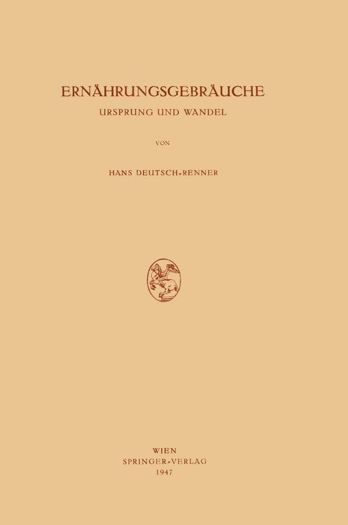 Produktbild: Ern&auml;hrungsgebr&auml;uche