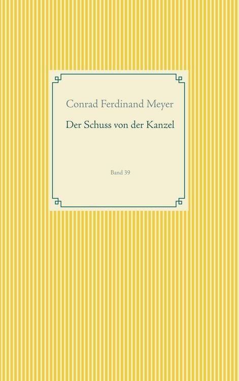 Produktbild: Der Schuss von der Kanzel