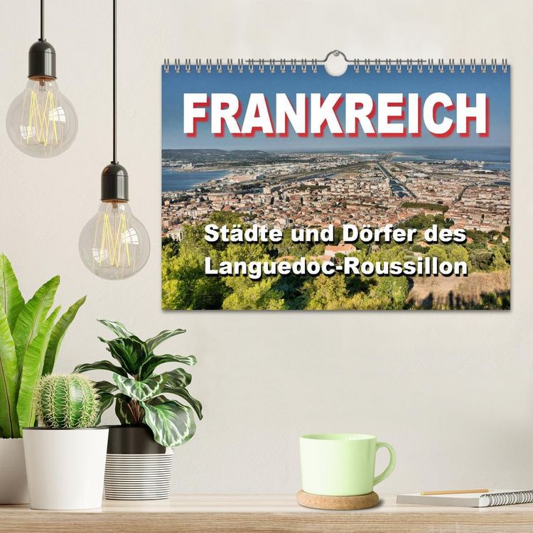 Produktbild: Frankreich- St&auml;dte und D&ouml;rfer des Languedoc-Roussillon (Wandkalender 2026 DIN A4 quer), CALVENDO Monatskalender