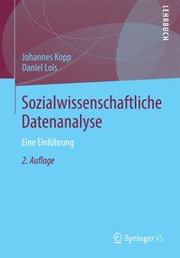Produktbild: Sozialwissenschaftliche Datenanalyse