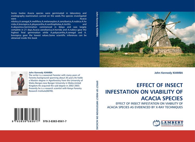 Produktbild: Effect Of Insect Infestation On Viability Of Acacia Species