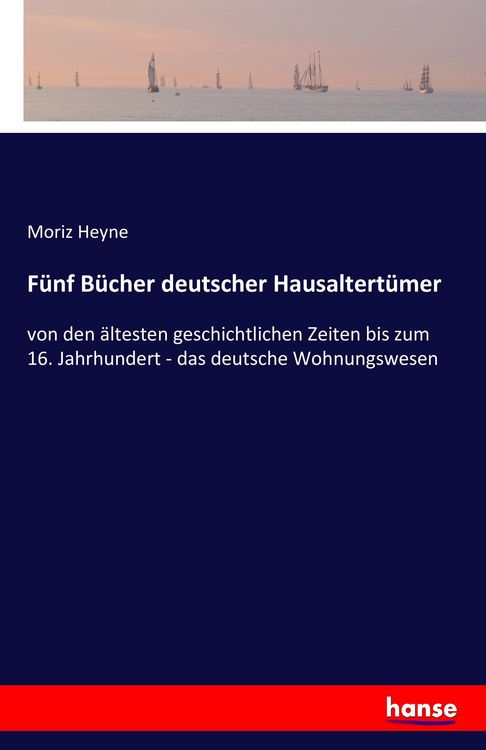 Produktbild: F&uuml;nf B&uuml;cher deutscher Hausaltert&uuml;mer