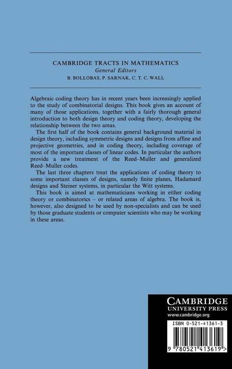 Produktbild: Designs and Their Codes