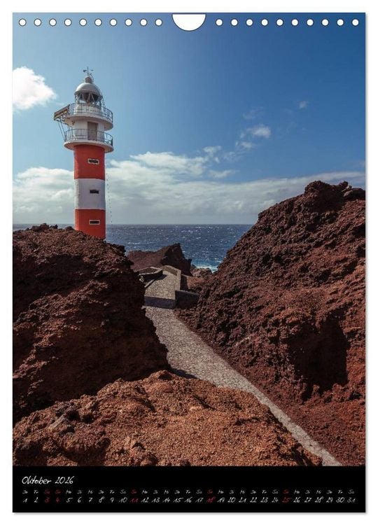 Produktbild: Teneriffa Eine Rundreise (Wandkalender 2026 DIN A4 hoch), CALVENDO Monatskalender