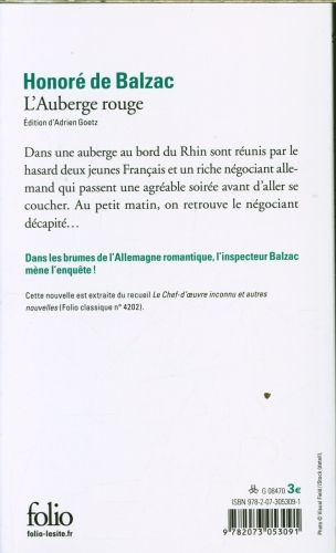 Produktbild: L'auberge rouge