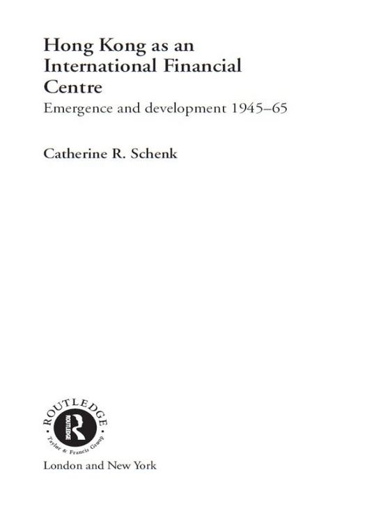 Produktbild: Hong Kong as an International Financial Centre