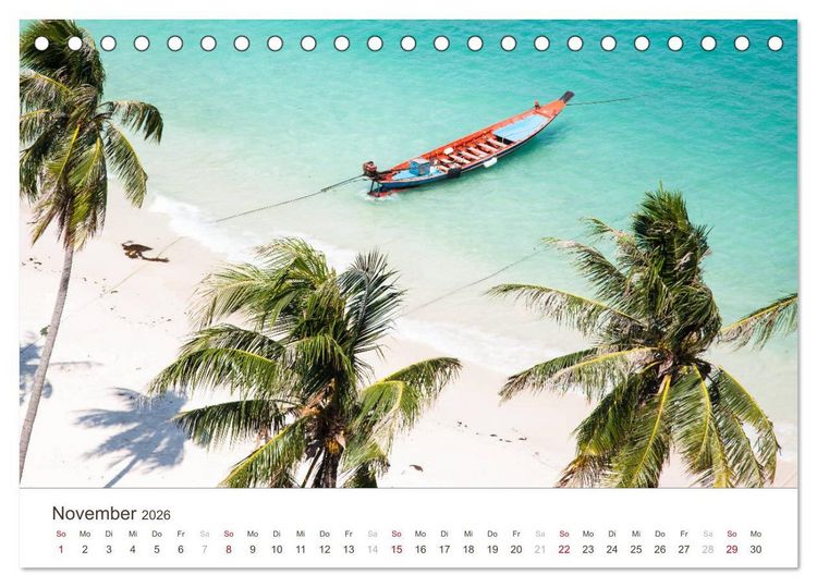 Produktbild: S&Uuml;DOSTASIEN (Tischkalender 2026 DIN A5 quer), CALVENDO Monatskalender