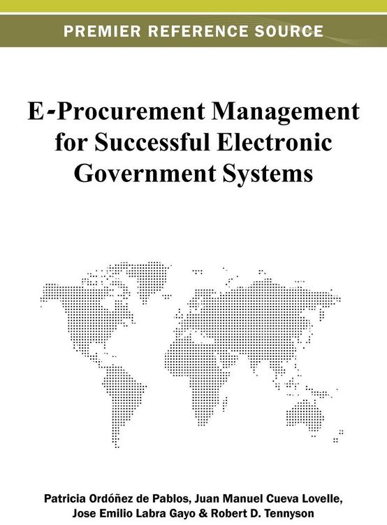 Produktbild: E-Procurement Management for Successful Electronic Government Systems