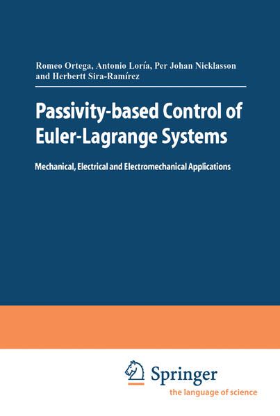 Produktbild: Passivity-based Control of Euler-Lagrange Systems