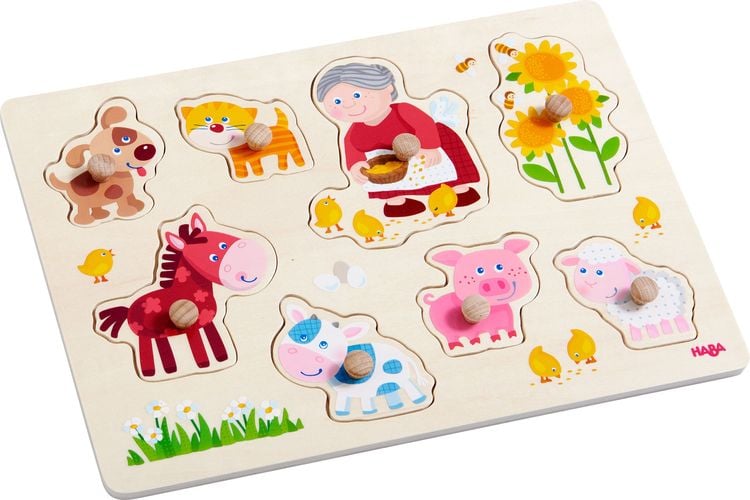 Bild vom Artikel HABA - Greifpuzzle Oma Lenis Tiere vom Autor Anna-Lena Filipiak