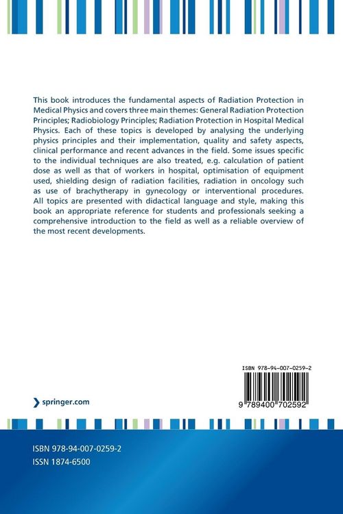 Produktbild: Radiation Protection in Medical Physics