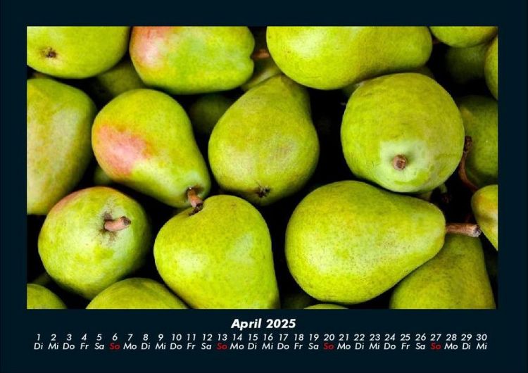 Produktbild: Fr&uuml;chte 2025 Fotokalender DIN A4