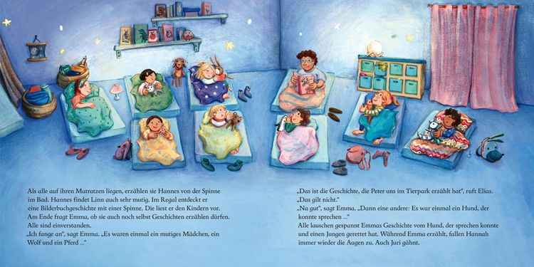 Produktbild: LESEMAUS 166: Wir KiTa-Kinder - Die &Uuml;bernachtungs-Party