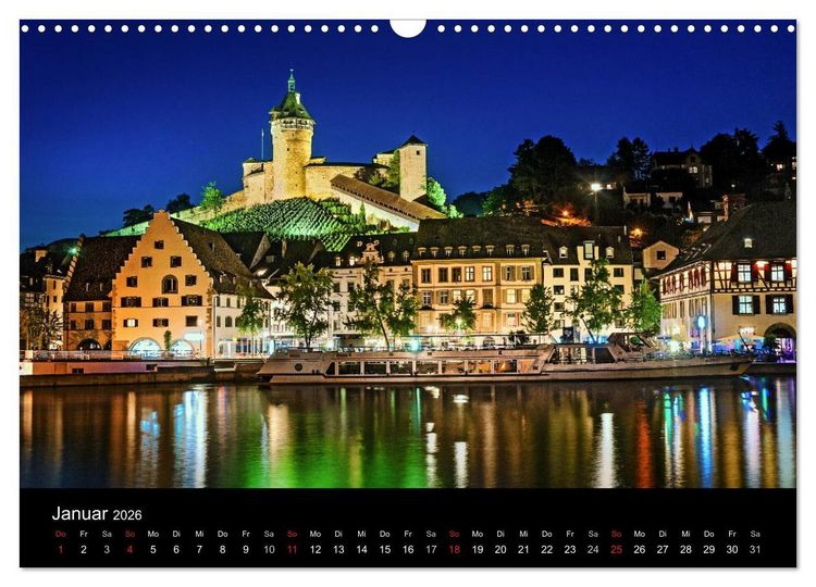Produktbild: Von Schaffhausen zum S&auml;ntis (Wandkalender 2026 DIN A3 quer), CALVENDO Monatskalender