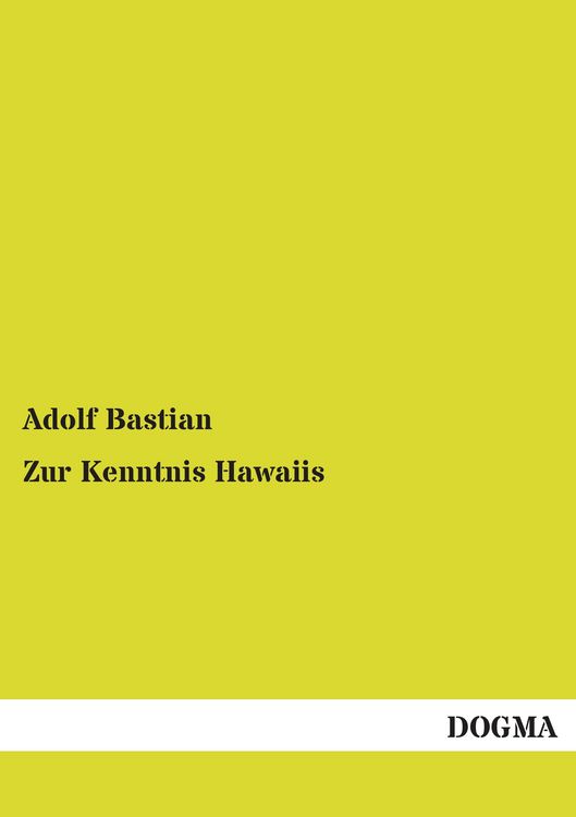 Produktbild: Zur Kenntnis Hawaiis