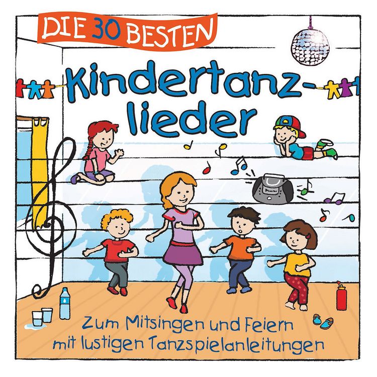 Produktbild: Die 30 besten Kindertanzlieder